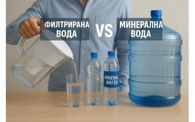 Филтрирана вода или минерална вода – кое е по-добро за твоя дом?
