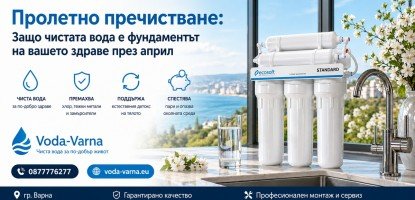 Пролетно пречистване: Защо чистата вода е ключът към вашия детокс през април