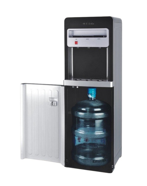 Диспенсър за вода W-42 електронно охлаждане Черно и Сиво Долно зареждане