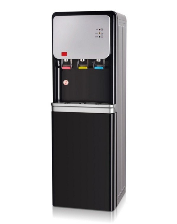 Диспенсър за вода W-40 електронно охлаждане Черно и Сиво