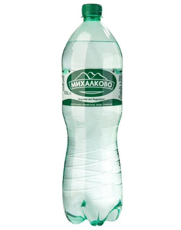 Минерална вода Михалково 1,5л Газирана