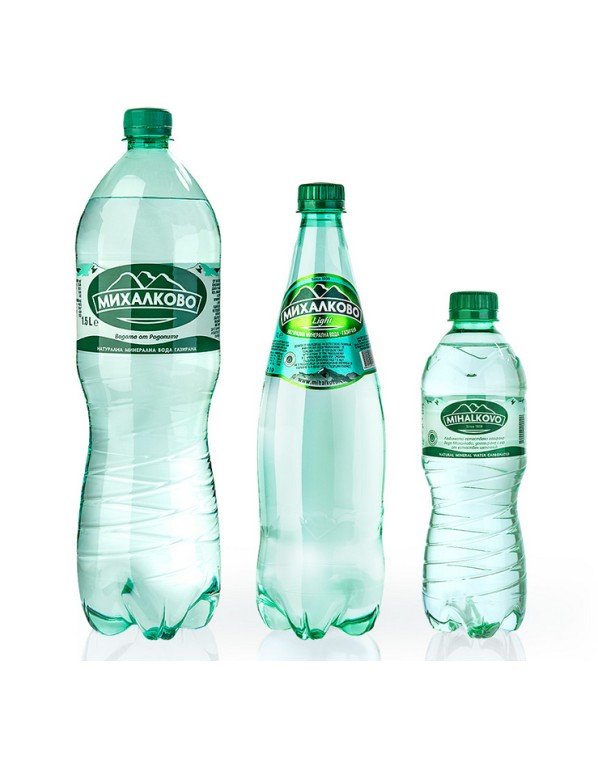 Минерална вода Михалково 1,5л Газирана