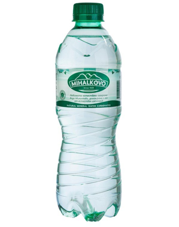 Минерална вода Михалково 0,5л Газирана