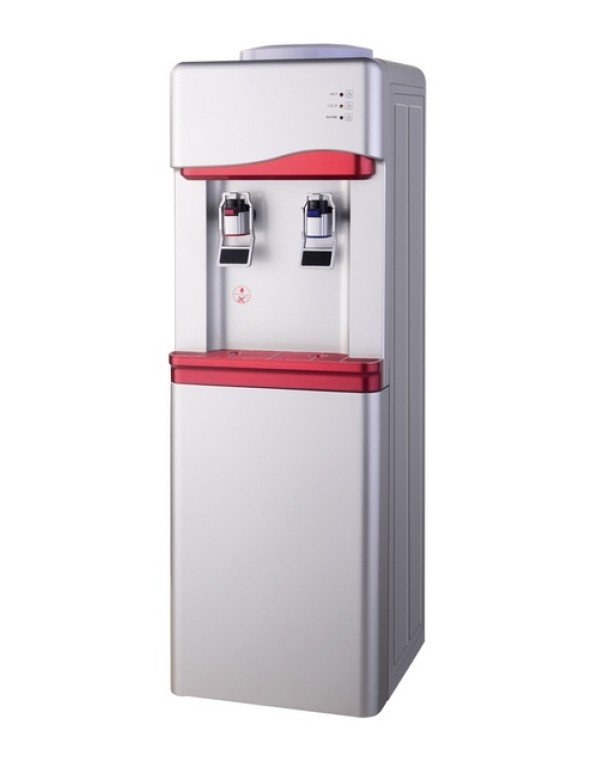 Диспенсър за вода W-33 Електронно охлаждане Сиво и Червено